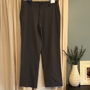 Men's Dark Gray Adidas Climalite Golf Pants